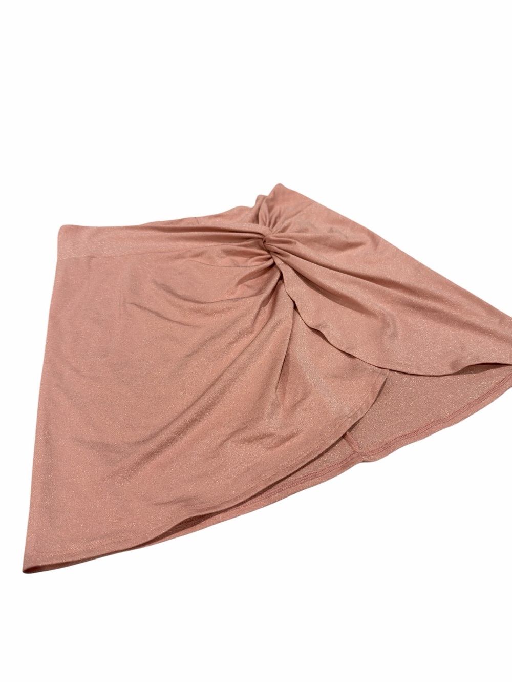 Shade & Shore Pink Sparkle Twist Skirt Cover Up - Picture 5 of 13